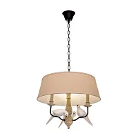 Люстра подвесная Бердс (Birds) LOFT1029A-2 LOFT IT бежевая на 3 лампы, основание коричневое в стиле лофт птички Люстра подвесная Бердс (Birds) LOFT1029A-2 LOFT IT бежевая на 3 лампы, основание коричневое в стиле лофт птички